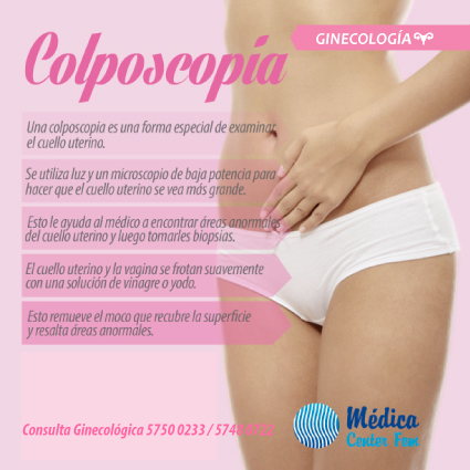 colposcopia y papanicolau