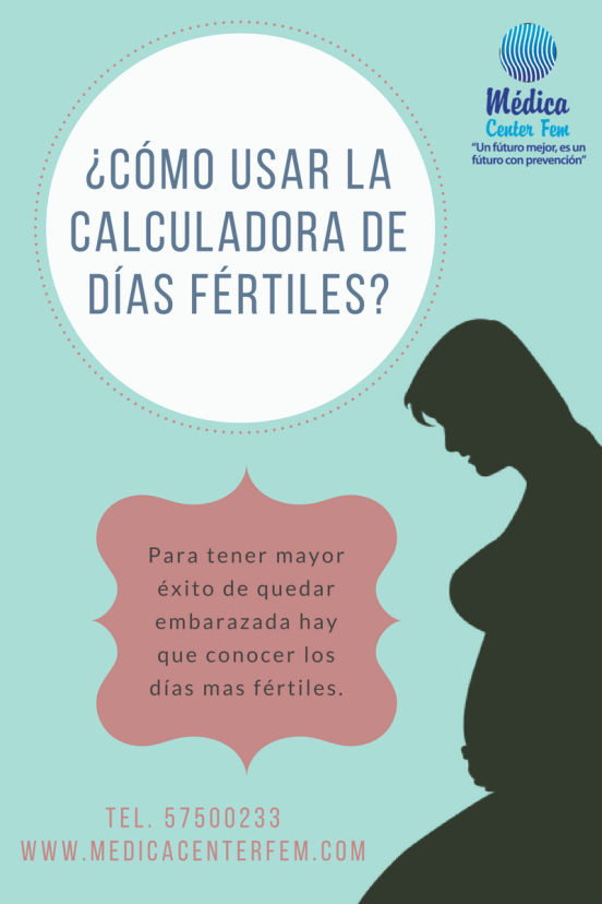¿Como usar la calculadora de dias fertiles?