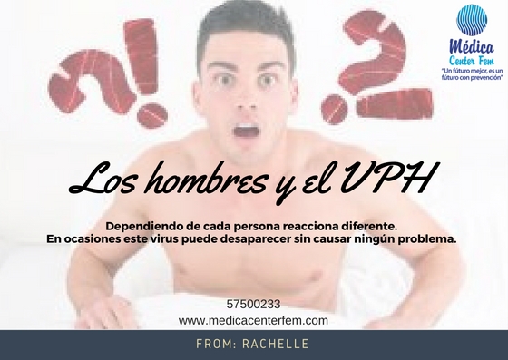 los hombres y el VPH
