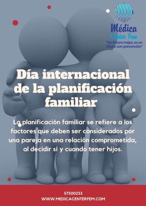 Día internacional de la planificación familiar