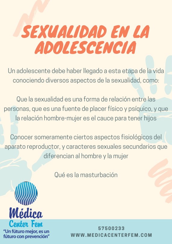 sexualidad en la adolescencia