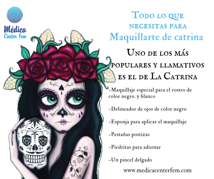 maquillaje de catrina