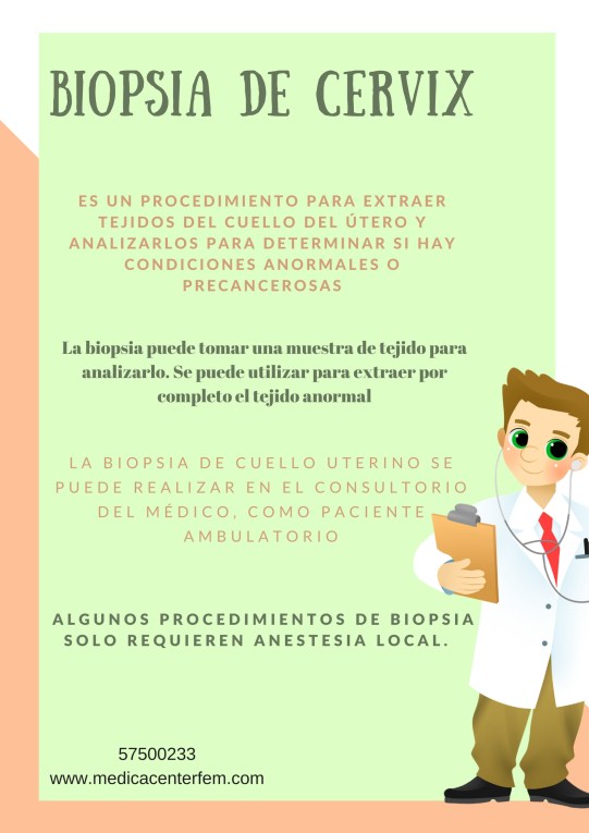 biopsia de cervix