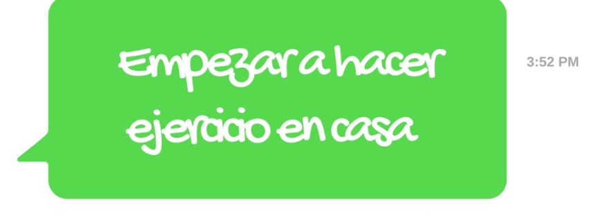 empezar a hacer ejercicio en casa