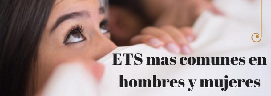 ETS mas comunes en hombres y mujeres