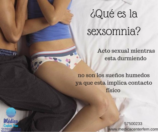 ¿Qué es la sexsomnia?
