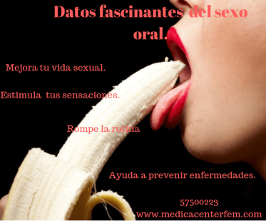 Datos fascinantes del sexo oral.