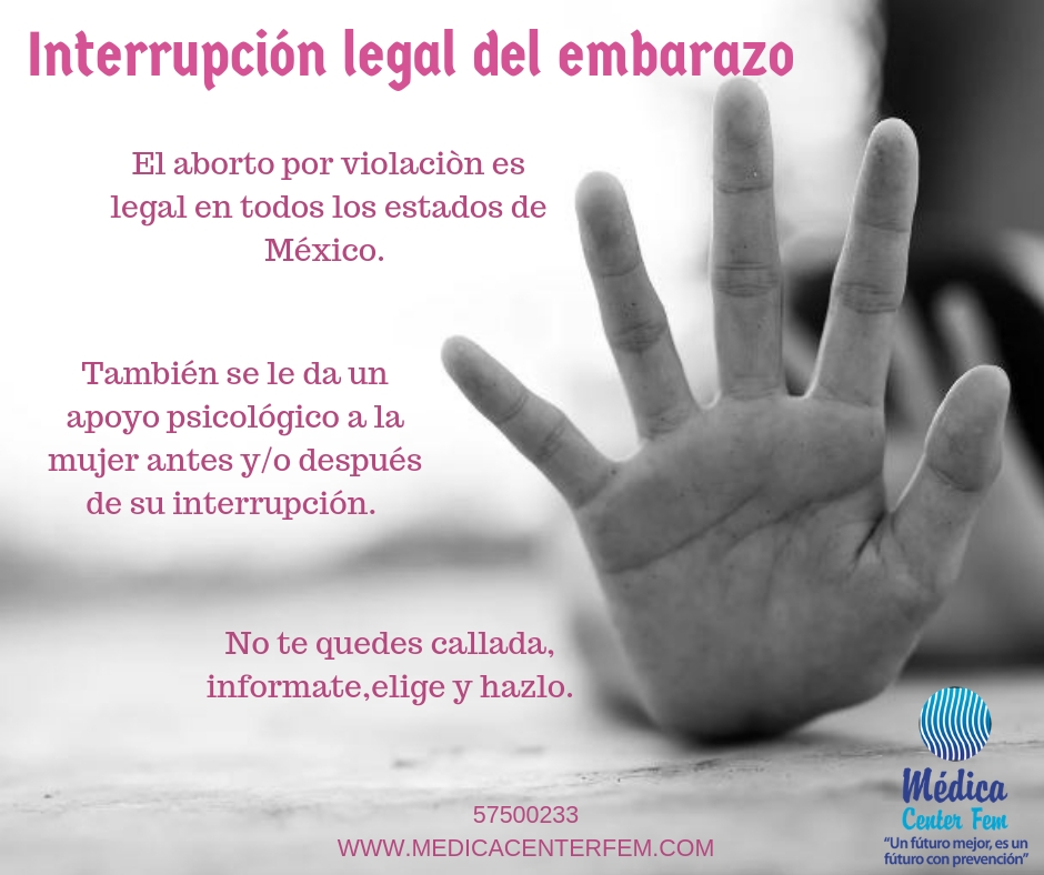 Conoce tus derechos : Aborto legal – Medica Center Fem