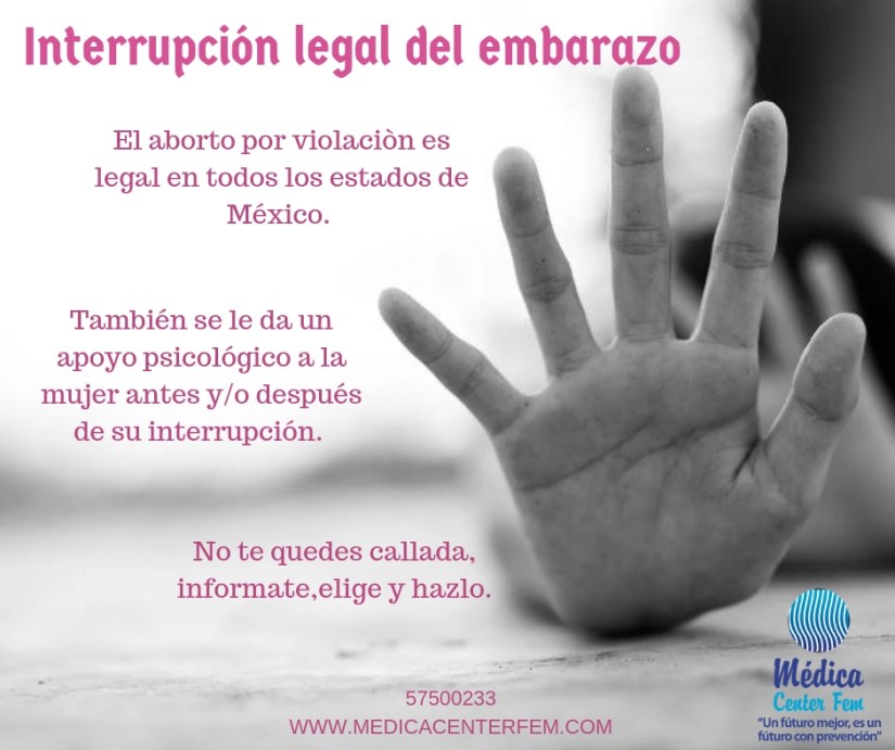 Interrupción del embarazo por violacion