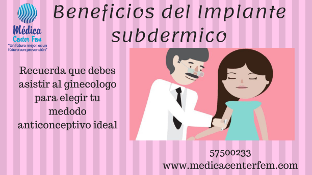 Beneficios del Implante subdermico